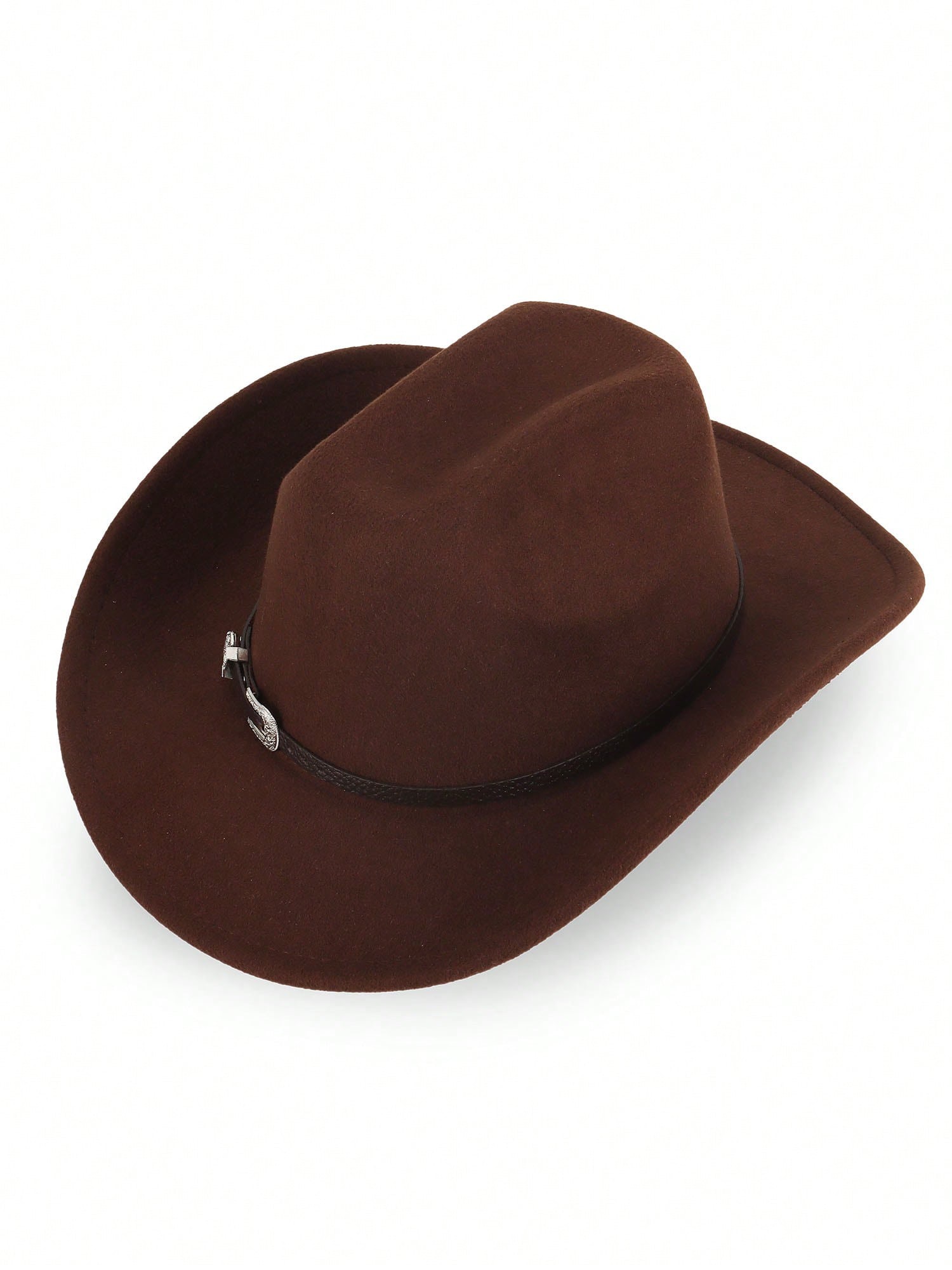 Sombrero cafe con hebilla