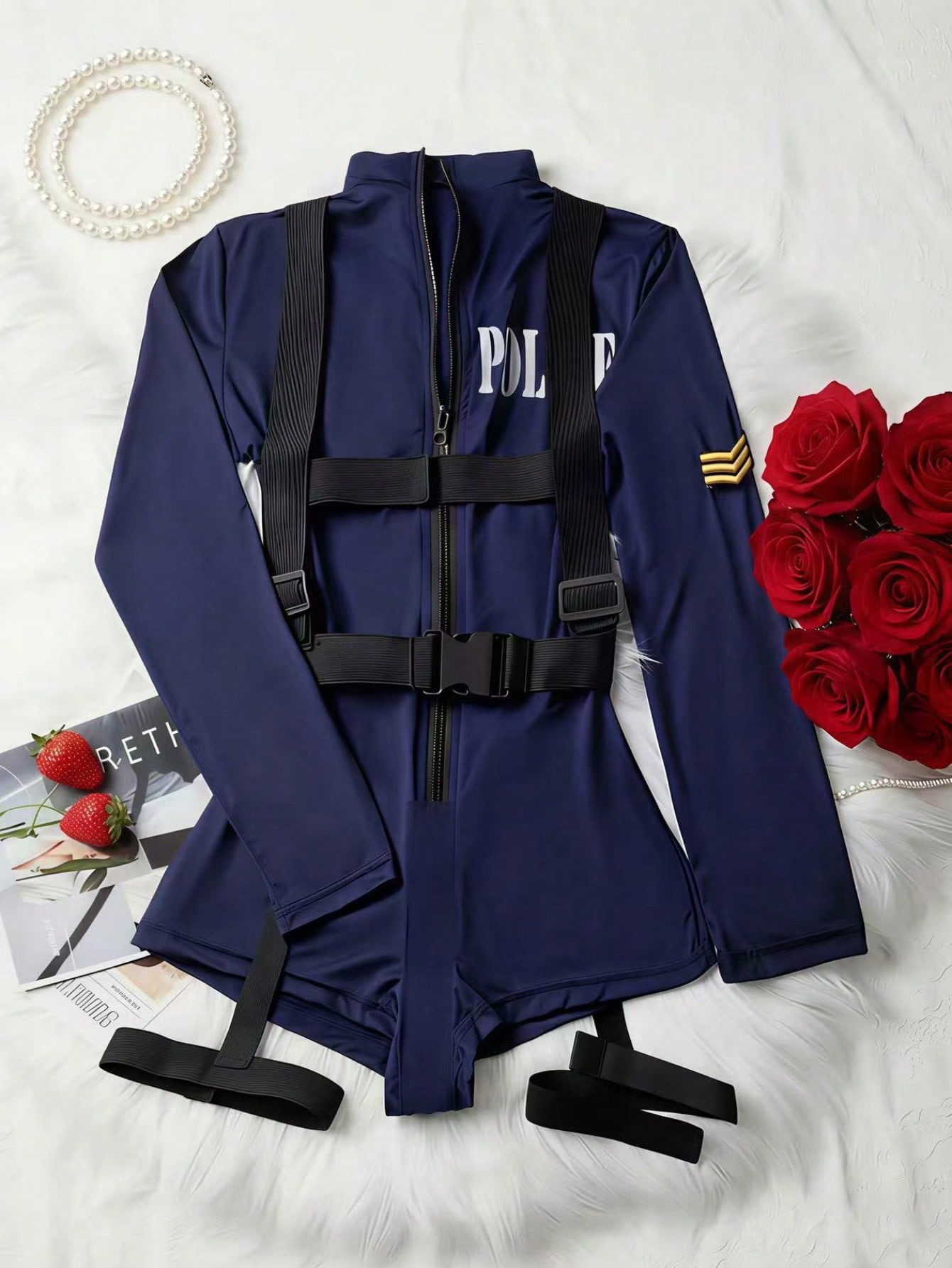 Romper de policía + arnes